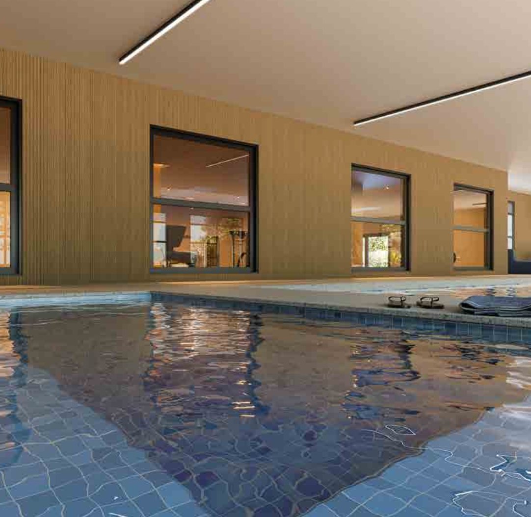 Piscina Coberta e Aquecida