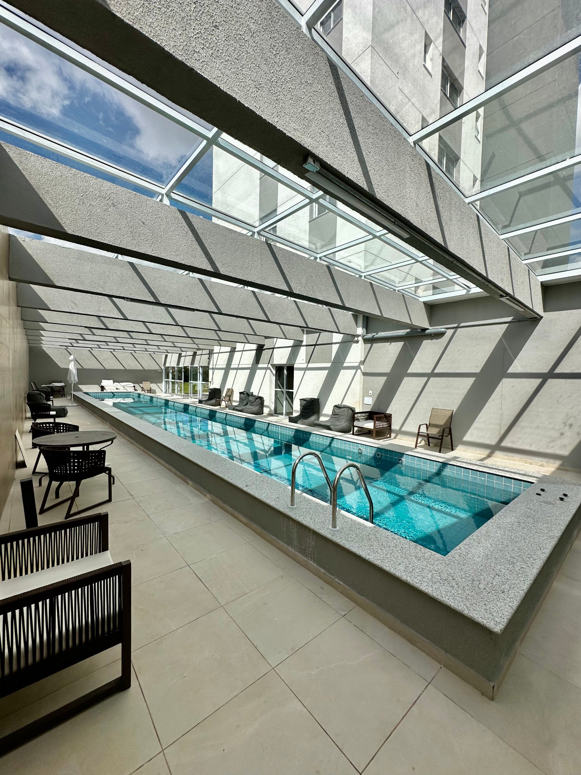 Piscina Coberta e Aquecida