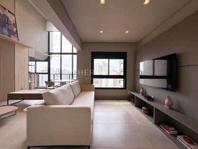 apartamento — Vila Olímpia — Apartamento impecável para locação no Condomínio Galeria 90, 1 Suíte, 1 Vaga — foto 3