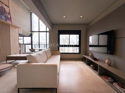 apartamento — Vila Olímpia — Apartamento impecável para locação no Condomínio Galeria 90, 1 Suíte, 1 Vaga — foto 4