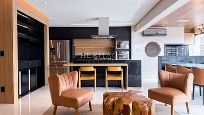 apartamento — Brooklin Novo — À venda 135m2 Mobiliado e decorado com 2 suítes e 2 vagas no Brooklin — foto 1