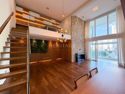 apartamento — Brooklin Novo — disponível para locação 197m2 — foto 1